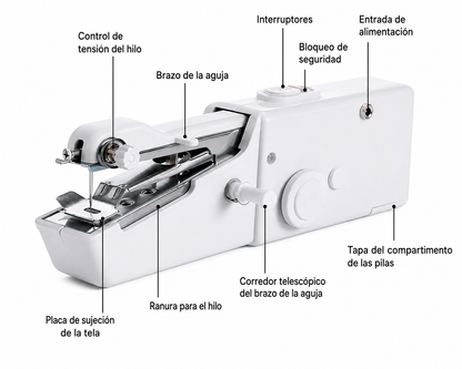 Hilacha™ Tu máquina de coser fácil de llevar